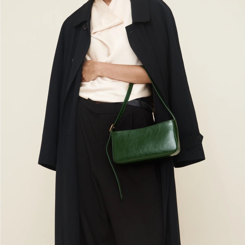 Verafied Green Shoulder Bag